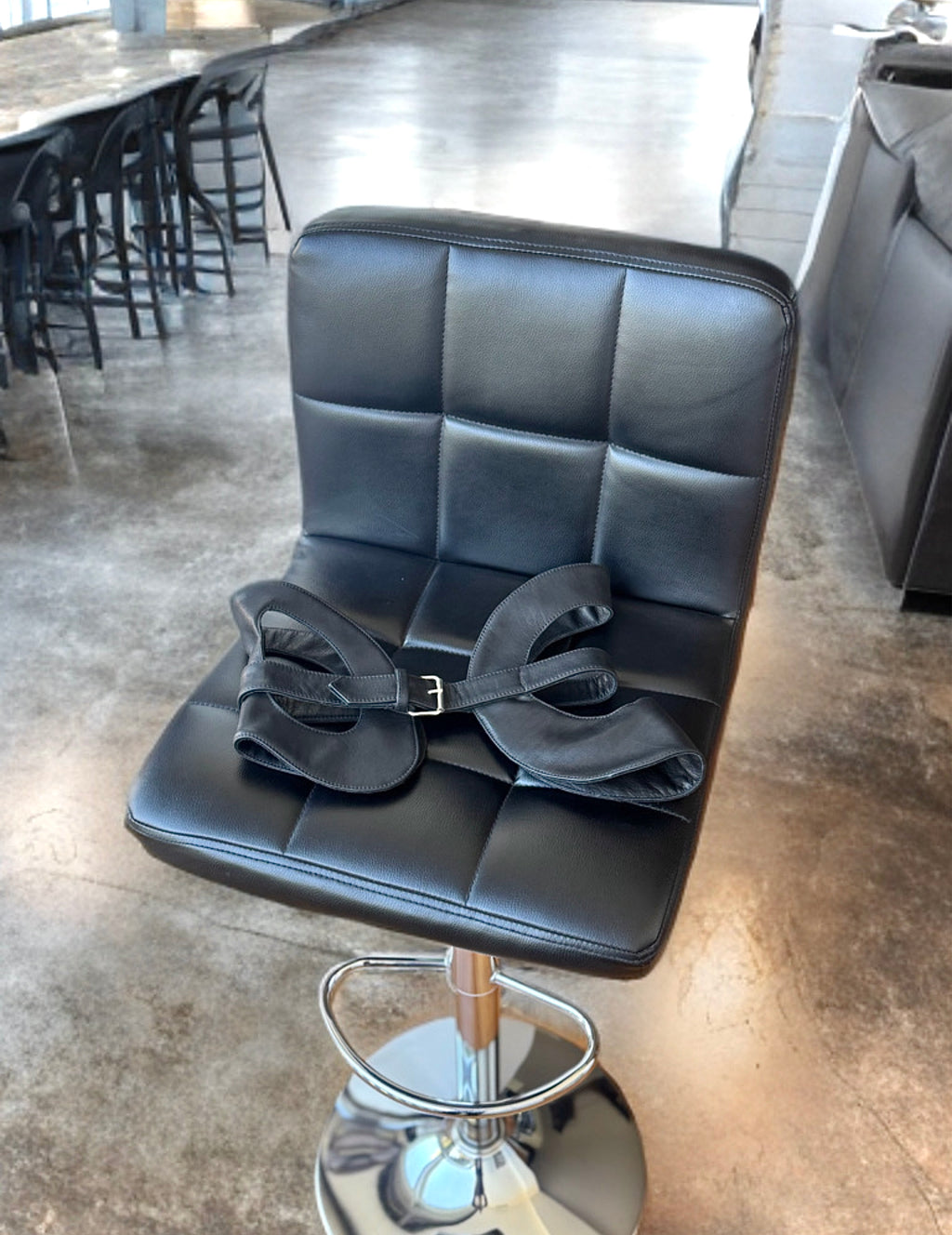 LEATHER CORSET OBSIDIAN