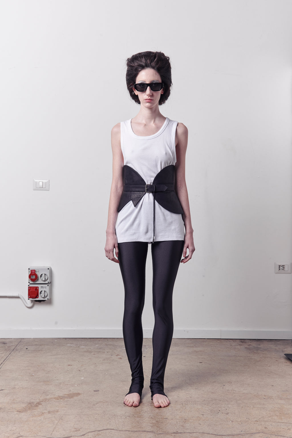 LEATHER CORSET SHADE