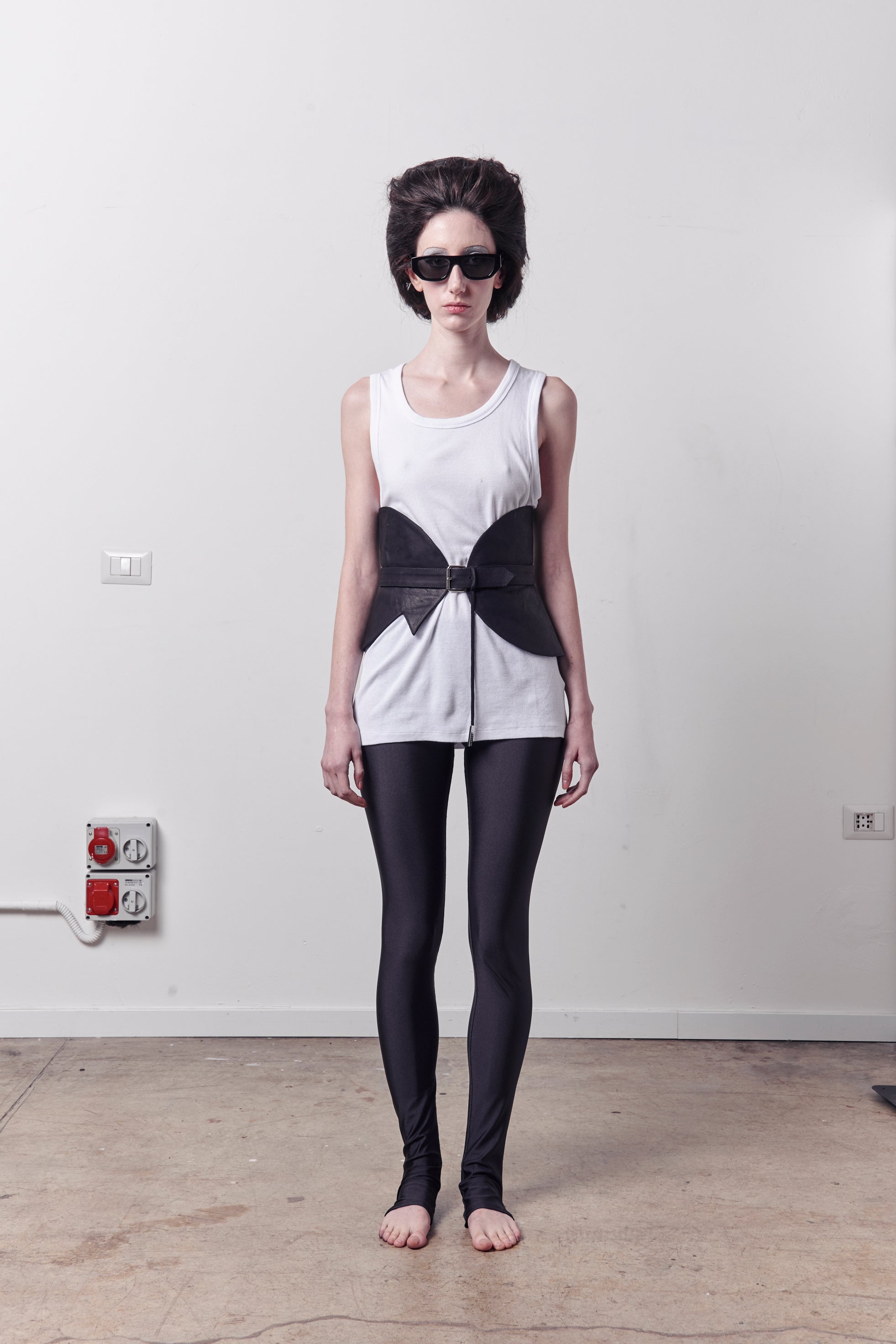 LEATHER CORSET SHADE